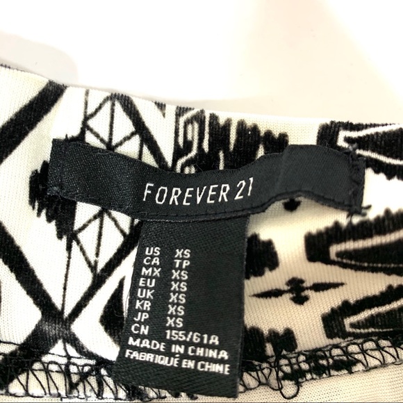 Forever 21 Mini Circle Skirt Tribal Pattern XS - Picture 3 of 4